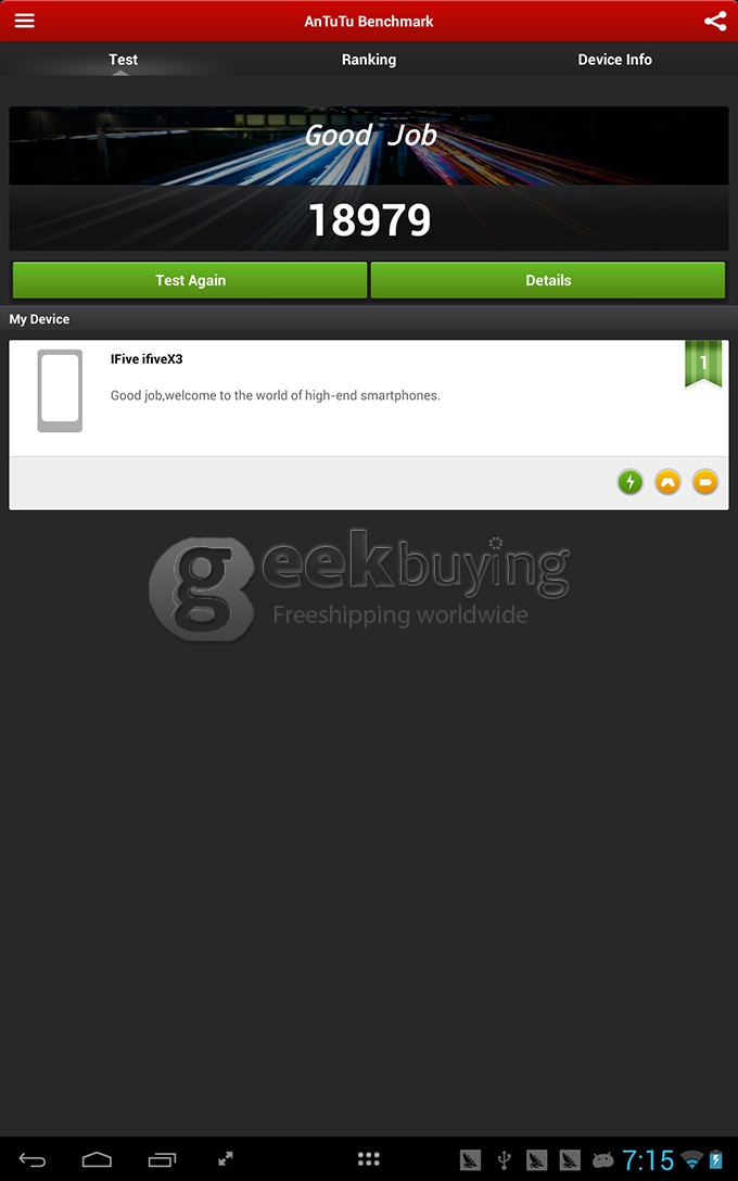 FNF iFive X3 RK3188 Quad Core 10.1 Inch Android 4.2 OS Tablet PC 2GB RAM 16GB ROM IPS Capacitive Touch Screen 1920*1200- Blue