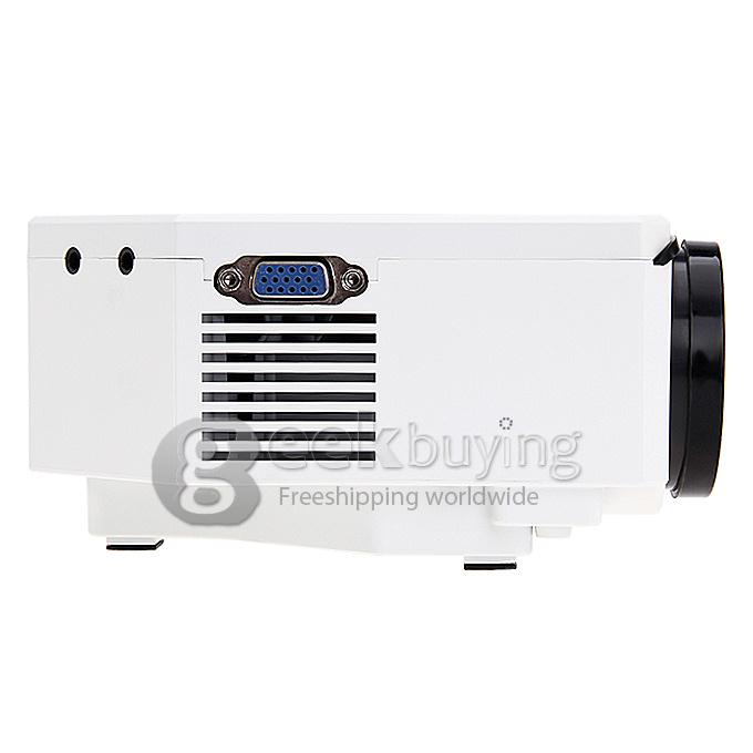 UC30 1080P Portable Led Projector HDMI Home Theater Projector Support HDMI VGA AV USB Digital projector for PC EU Plug