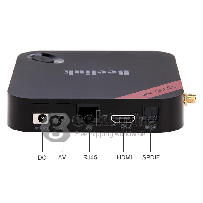 Beelink M7B Amlogic S802 Quad Core 2.0GHz Android 4.4.2 Mini TV BOX HDMI HDD Player 2G/8G Bluetooth 2.4G/5G WIFI Built in XBMC Miracast