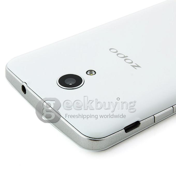 ZOPO ZP590 MTK6582M Quad Core 1.3GHz 4.5 Inch Android 4.4 OS Smartphone 512MB RAM 4GB ROM 3G GPS QHD Screen - White