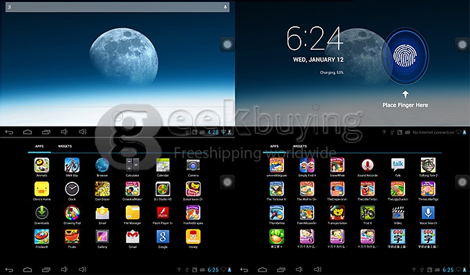 Preschool Education Kids Pad BENEVE i7 RK3028 Dual Core 7 Inch Android 4.2 OS Children Tablet PC 1GB RAM 8GB ROM Capacitive Touch Screen 1024*600 - Green
