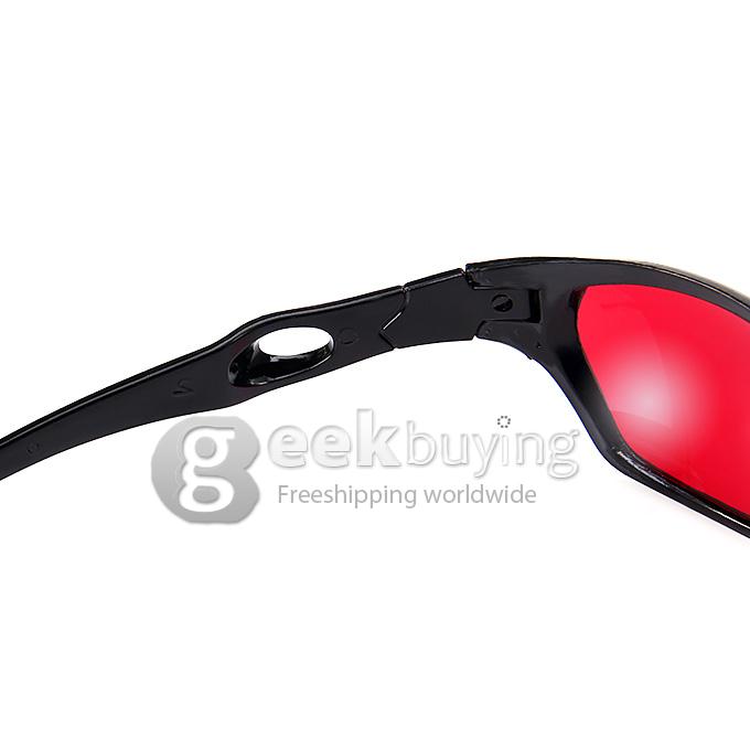 A60 Stylish Red & Blue Cyan Acrylic 3D 3 Dimensional Movie DVD Anaglyph Glasses for 3D Movies