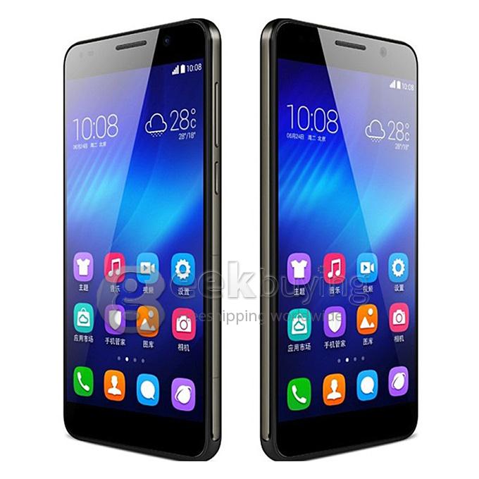 HUAWEI Honor 6 Kirin 920 Octa Core 1.7GHz 5.0 Inch Android 4.4 OS Smartphone 3GB RAM 16GB ROM FHD Gorilla Glass Screen 4G LTE-Black