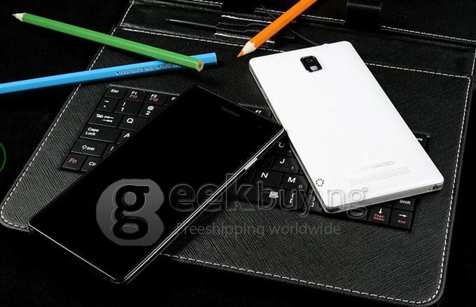 Leagoo Lead 2 MTK6582 Quad Core 1.3GHz 5.0Inch Android4.4.2 OS Smartphone 1GB+8GB IPS QHD Screen 13.0MP 3G/GPS - Black