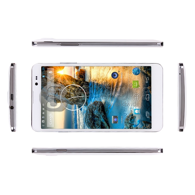 ThL T200 MTK6592 Octa Core 1.7GHz 6 Inch Android 4.2 OS Smartphone 2GB RAM 32GB ROM IPS FHD Screen Support NFC OTG 3G GPS with Protective Film White