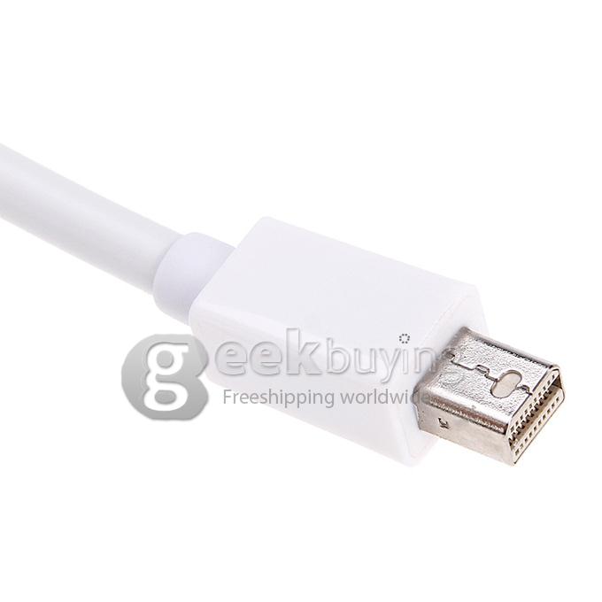 6 FT Mini DisplayPort DP to HDMI Cable Adapter for Microsoft Macbook Surface Pro/Pro2/Pro3/Pro4 - White