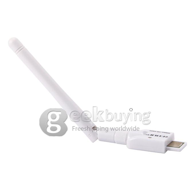 EDUP EP-MS15003 IEEE802.11b/g/n 2.4GHz 300Mbps Wireless Network USB Wifi Adapter - White
