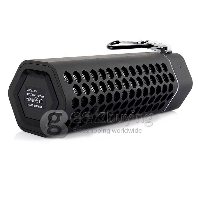 New Cup Model X6 Mini Wirelss Bluetooth Speaker Hands Free with TF Card Slot Mic Blutooth for Android iOS iPhone 6 Plus Black