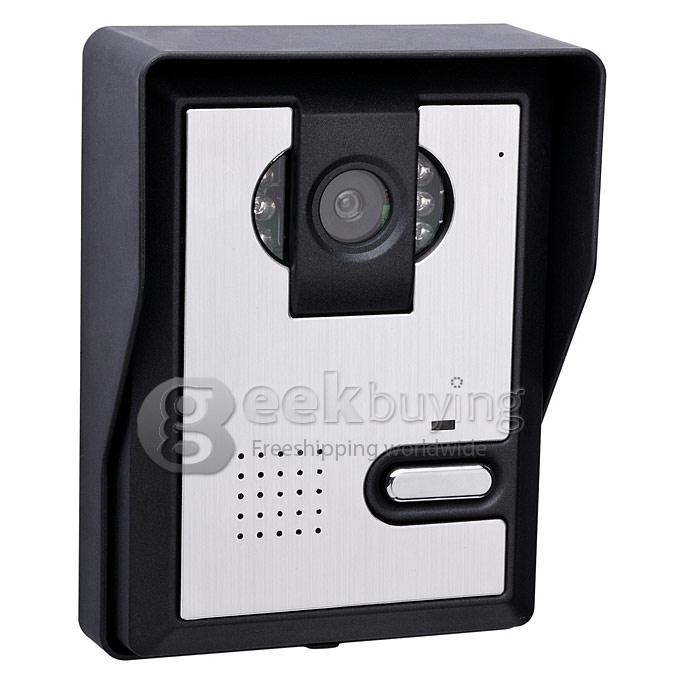 712GA 7 Inch TFT 2.4GHz Digital Wireless Video Door Phone 16 Chord Melodies Hands-free Talk Wireless Unlock