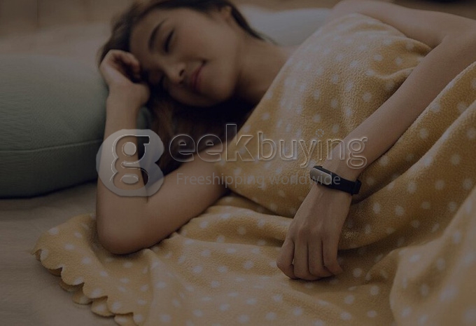 New Original Xiaomi IP67 Smart Bluetooth 4.0 Bracelet Sleep Monitor 30 Day Standby Support Smart Meter Step - Orange