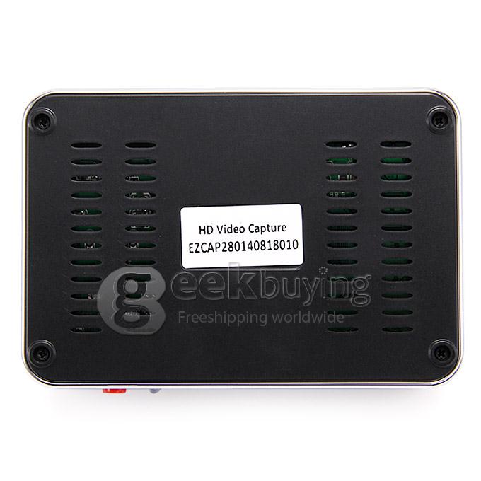 EU Plug HDMI Game Capture 1080P HD Video Capture Recorder Box for Xbox One/360/PS3/WII U with Professional Edit Software