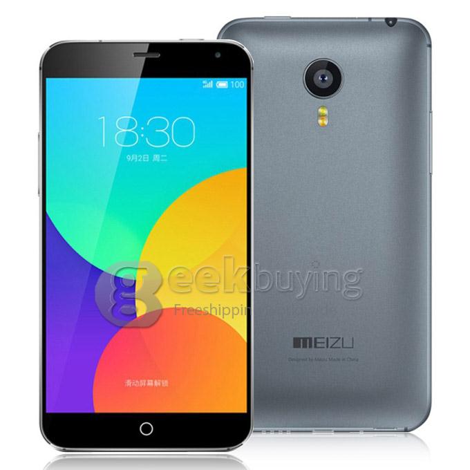 MEIZU MX4 1920 x 1152 4G MTK6595 Octa Core 5.36 Inch Smartphone 2GB RAM 32GB ROM 20.70MP Flyme 4.0/Android 4.4 FHD+ Corning Gorilla Glass 3 - Gray