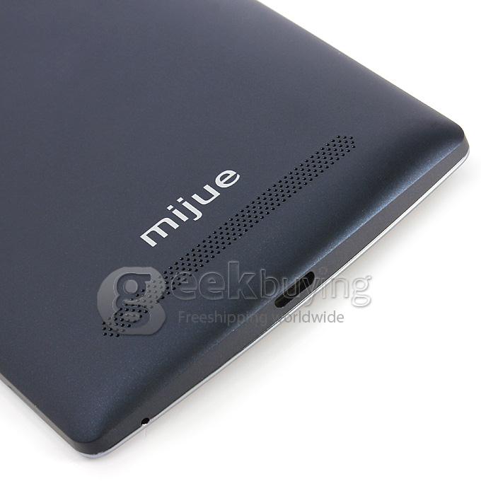 MIJUE M580 MTK6582 Quad Core 1.3GHz 5.5 Inch Android 4.4 OS Smartphone Dual SIM Dual Camera 1GB RAM 8GB ROM IPS Screen 3G GPS 8MP - Black