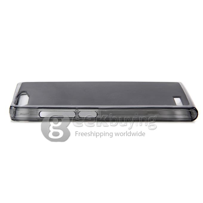 High Quality Protective Silica Gel Case for HUAWEI G6 P6 mini - Black