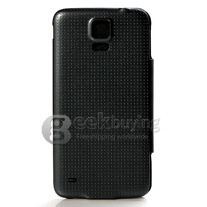 Protective PU Leather Hard Case Cover Shell for JIAKE G900W - Black