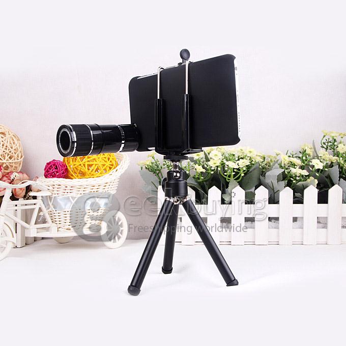New Universal 12X Zoom Optical Lens Mobile Phone Telephoto Camera for iPhone 6 Plus 5.5