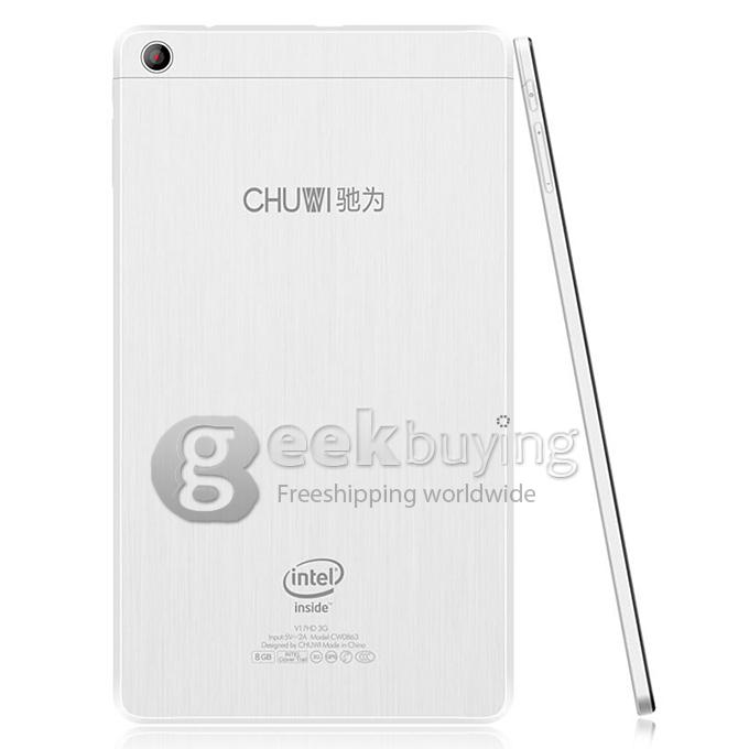 CHUWI V17HD 3G Intel Z2520 Dual Core 7 Inch Tablet PC Android 4.2 OS IPS 1GB RAM 8GB ROM Wi-Fi BT - White