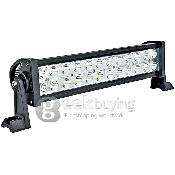 DC 10-30V 72W 6000K 24-Epistar LED IP67 Waterproof Car Off-road Light Bar Lamp