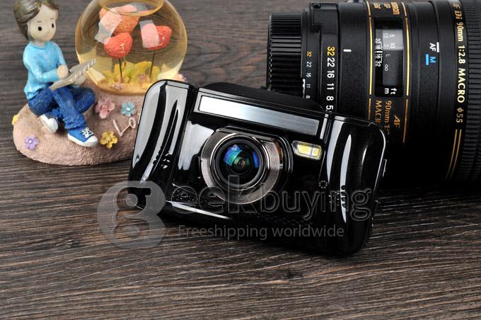 GT200 Novatek 96650 5.0 Mega Pixel Car DVR 170 Wide Angle CMOS Sensor 3.0inch TFT LCD Camcorder HD 1080P - Black