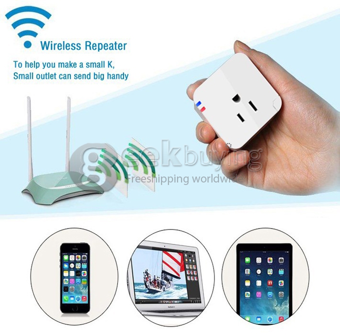 US Plug Kankun Smart Wifi Plug Socket Remote Control Plug Socket for Android iPhone App