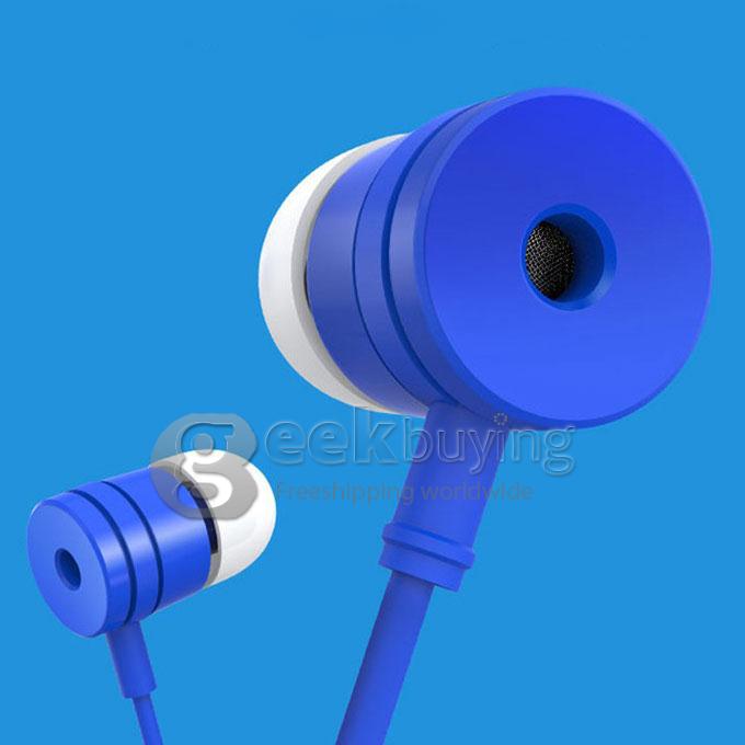 Original Xiaomi Piston Earphones Headset Remote Control + Mic for MI4 XIAOMI 4 iPhone - Blue