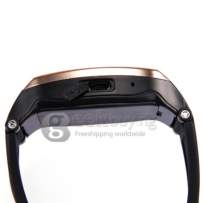 1.55'LED U8 Pro Bluetooth Watch Touch Screen Smart Watch Phone for Android iPhone - Gold