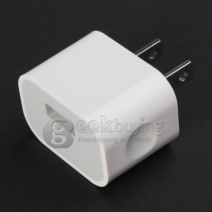 New US Travel USB Wall Charger Adapter for iPhone 6 iPhone 6 Plus iPhone 6s plus- White