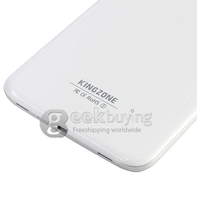 Kingzone KingPad 1 MTK6582 Quad Core 8.0 Inch Phablet Android 4.3 IPS 1GB RAM 8GB ROM 3G GPS Phone Call WCDMA OTG - White
