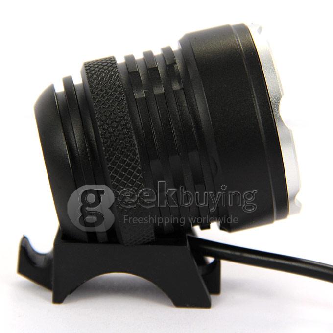 Dark Knight K3B 3 x Cree XM-L T6 3600LM 3 Modes LED Bicycle Cycling Lamp - Black