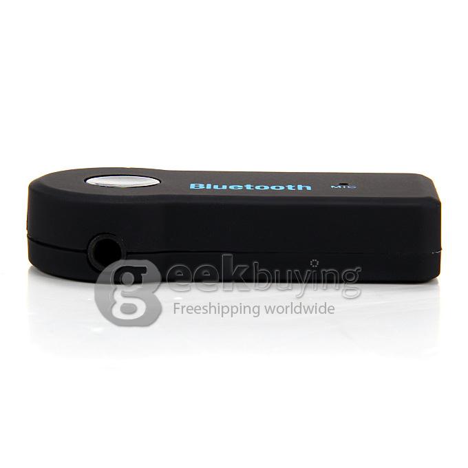 EDUP EP-B3511 Car Bluetooth V 3.0 Hands Free Transmitter Stereo Music Receiver Wireless Audio with Mic A2DP - Black