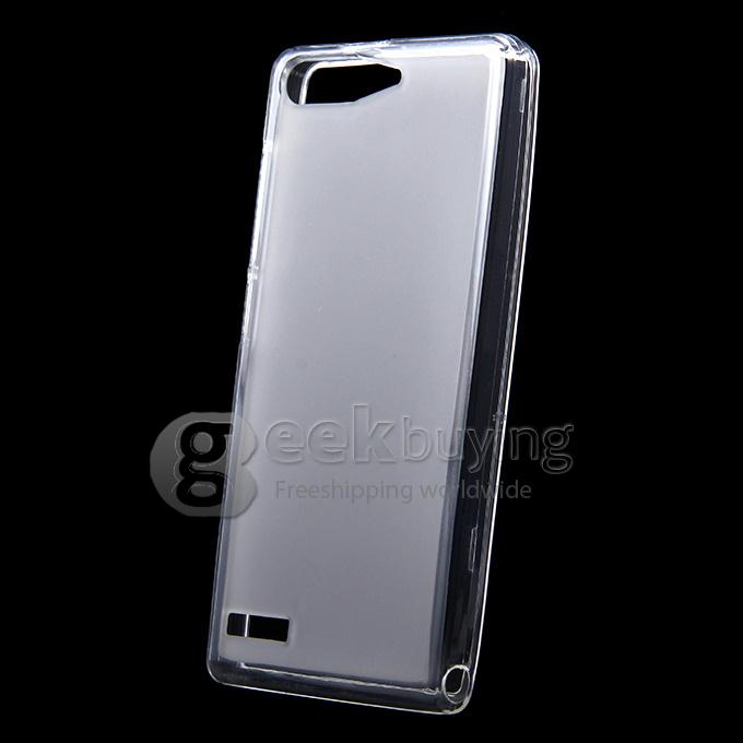 High Quality Protective Silica Gel Case for HUAWEI G6 P6 mini - Transparent