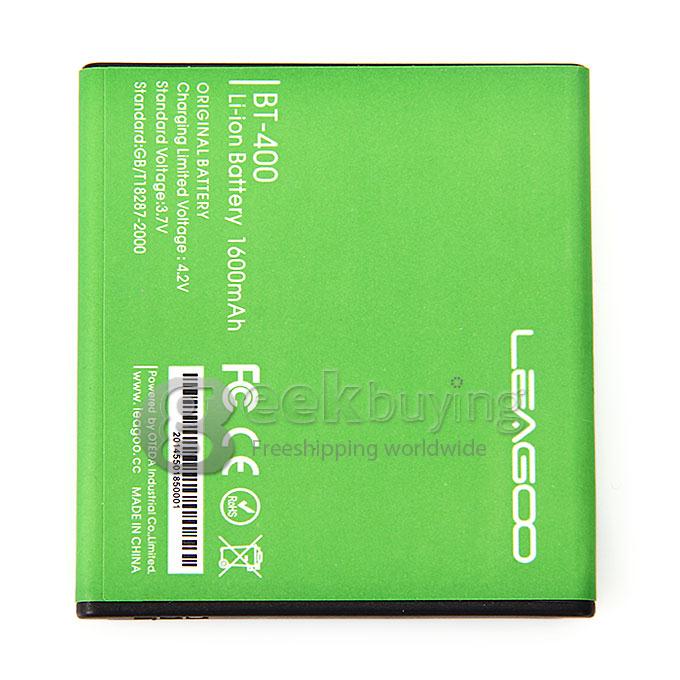 1600mAh Rechargeable Lithium-ion Battery for LEAGOO Lead 4 Smart Phone