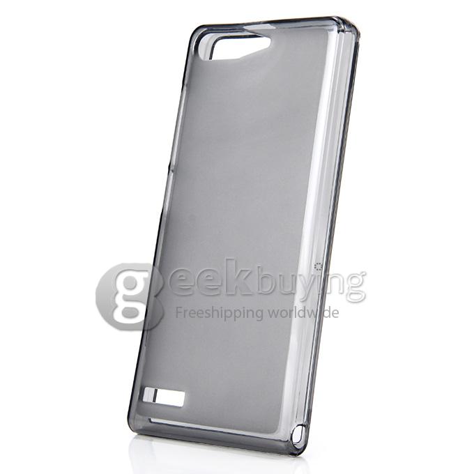 High Quality Protective Silica Gel Case for HUAWEI G6 P6 mini - Black