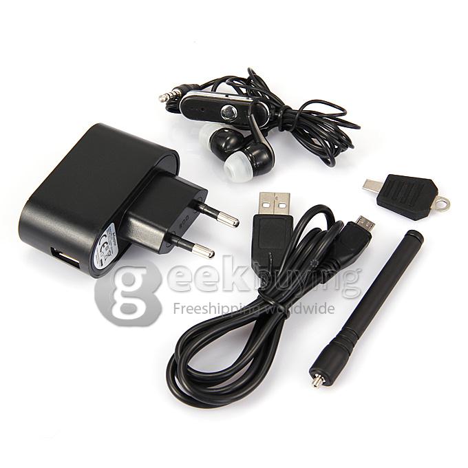 W63/S09 MTK6589 Quad Core 1.2Gzh 4.3 inch Android 4.2 Smartphone 1GB RAM 4GB ROM Waterproof Dustproof Shockproof 3G/GPS - Black
