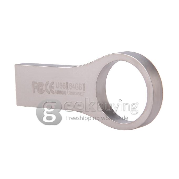 Eaget U9 8GB USB 2.0 High Speed USB Flash Drive U Disk USB Memory Stick USB Pen Drive - Silver
