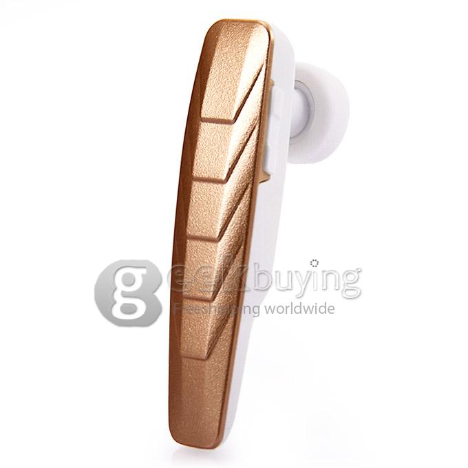 Connice iblue 7 HD Commercial Wireless Bluetooth 4.0 Headset Earphone Pair 2 Devices iOS Android iPhone6 Plus -Champagne