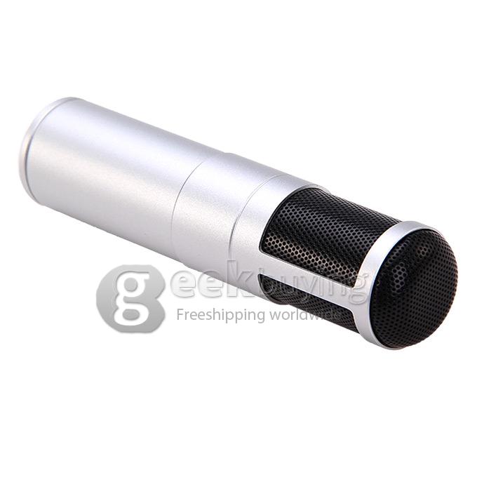 SSK K808 Mini Karaoke Player For Smart Phone - Silver