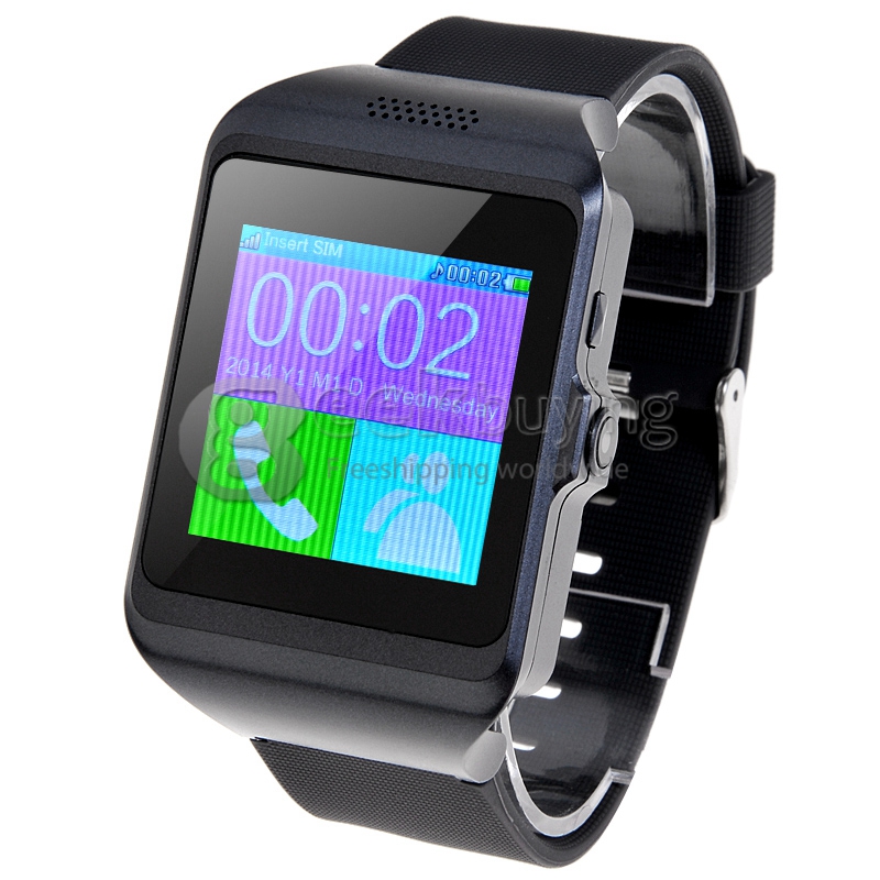 CL-W216 Upro3 1.55 inch touch screen smart watch phone support SIM card 1.3 million shooting function
