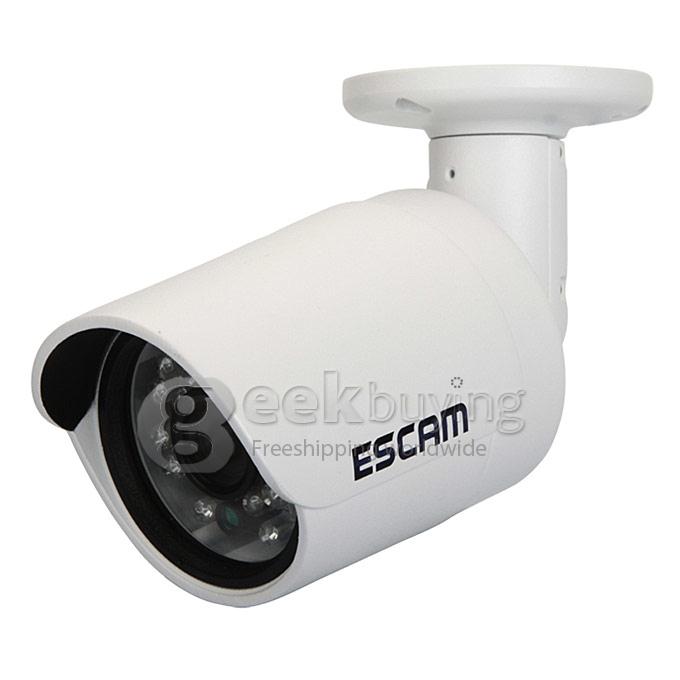 ESCAM QD310 HD 720P P2P Dome IP Camera ONIVF Home Security Surveillance CCTV Smart Phone View 24pcs IR LEDs