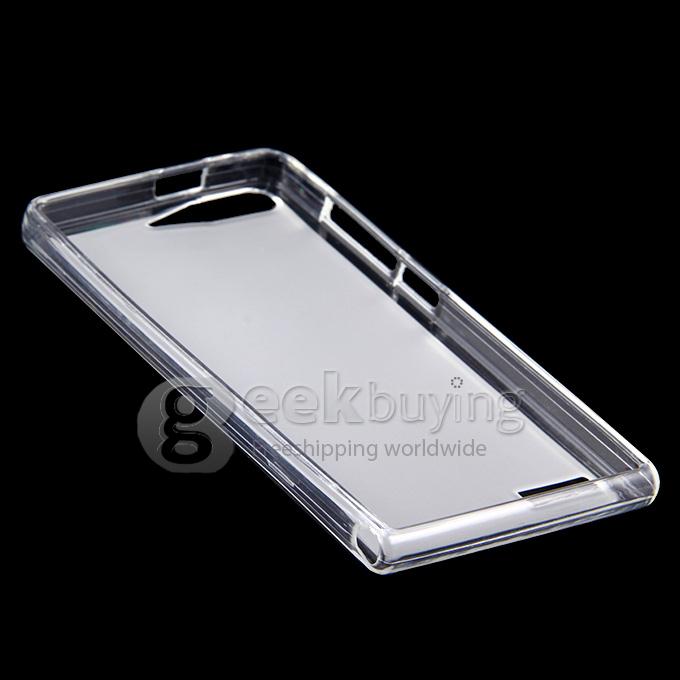 High Quality Protective Silica Gel Case for HUAWEI G6 P6 mini - Transparent