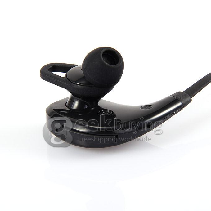Connice Muses 1 Wireless Sporty Bluetooth 4.0 Headphone Earphone Music & Call Pair 2 Devices iOS Android iPhone6 Plus - Black