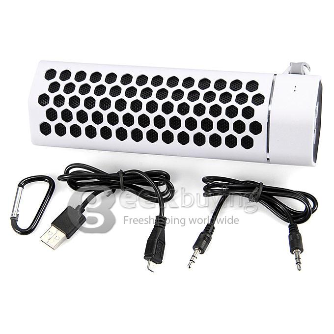 New Cup Model X6 Mini Wirelss Bluetooth Speaker Hands Free with TF Card Slot Mic Blutooth for Android iOS iPhone 6 Plus - White