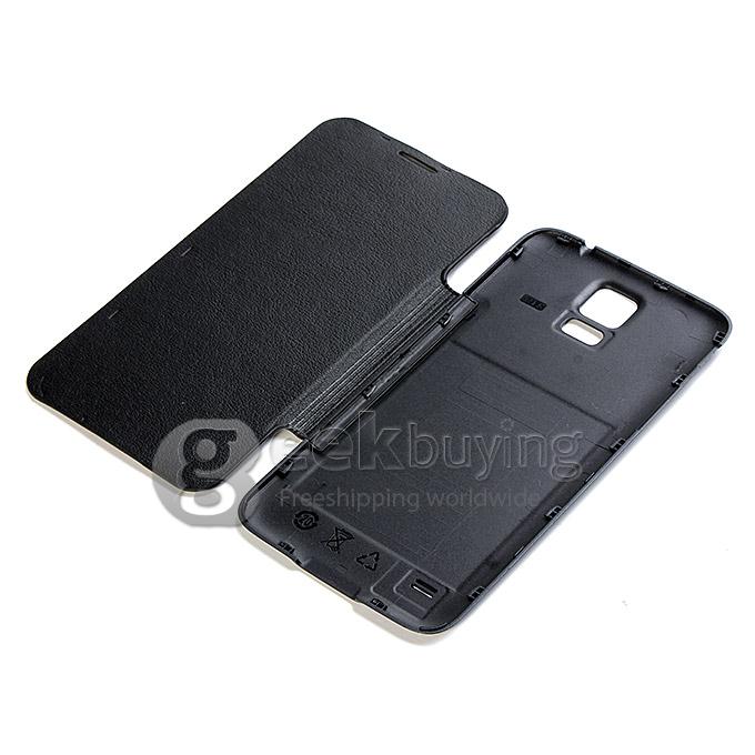 Protective PU Leather Hard Case Cover Shell for JIAKE G900W - Black