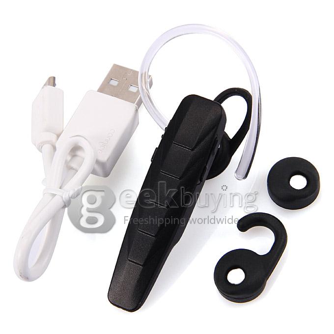 Connice iblue 7 HD Commercial Wireless Bluetooth 4.0 Headset Earphone Pair 2 Devices iOS Android iPhone6 Plus - Black