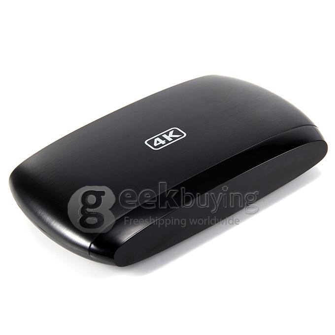 CX-998C RK3288 Quad Core 1.8GHz Android 4.4 Mini TV Box HDMI 2.0 HDD Player 2G/16G 2.4G/5G WIFI DLNA XBMC Bluetooth 4.0 OTG Miracast - Black