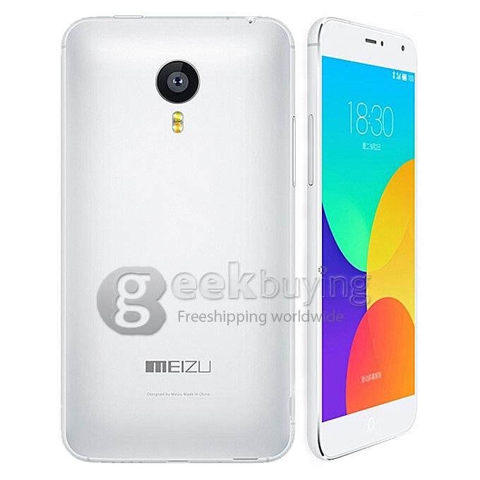 MEIZU MX4 1920 x 1152 4G MTK6595 Octa Core 5.36 Inch Smartphone 2GB RAM 32GB ROM 20.70MP Flyme 4.0/Android 4.4 FHD+ Corning Gorilla Glass 3 - White