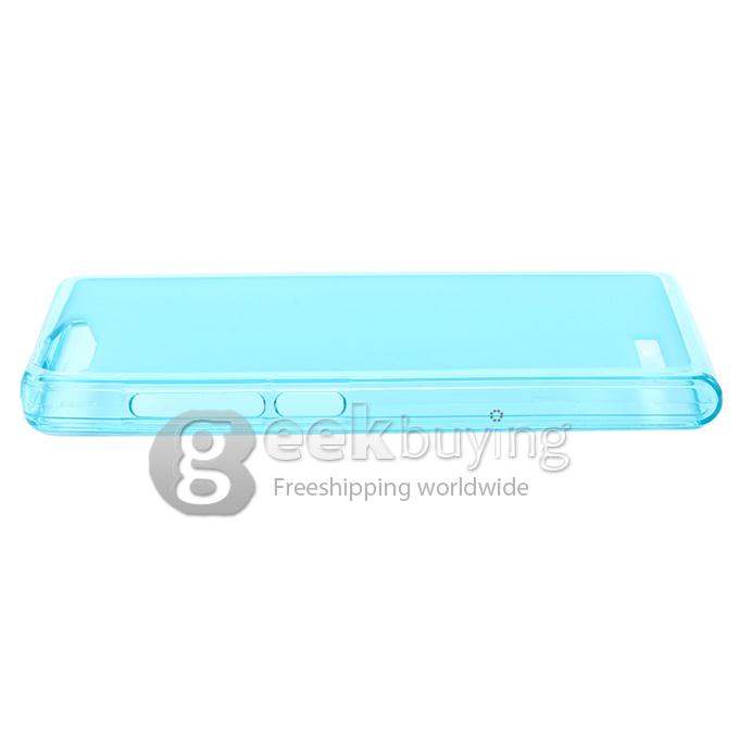 High Quality Protective Silica Gel Case for HUAWEI G6 P6 mini - Green