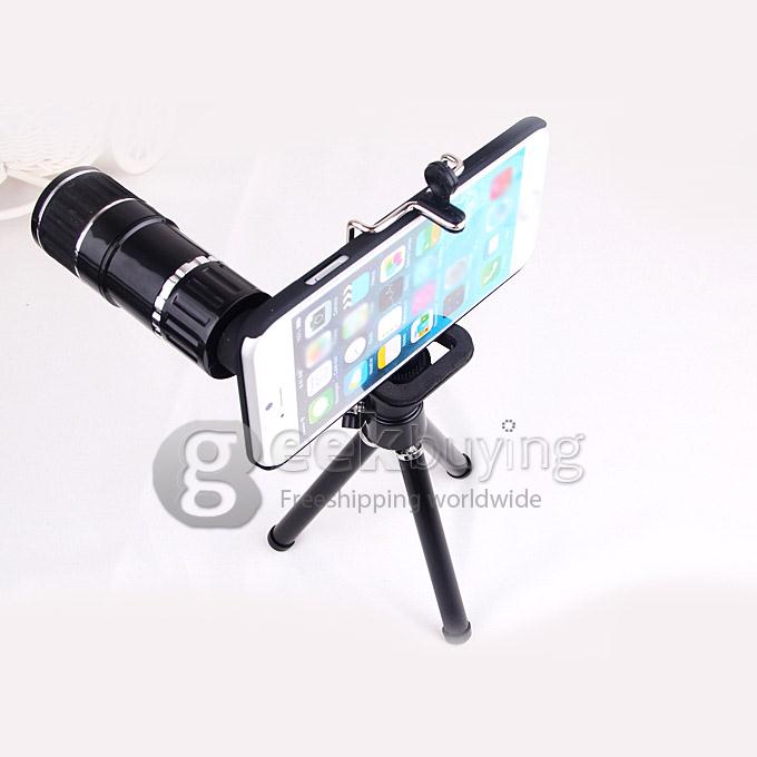 New Universal 12X Zoom Optical Lens Mobile Phone Telephoto Camera for iPhone 6 4.7