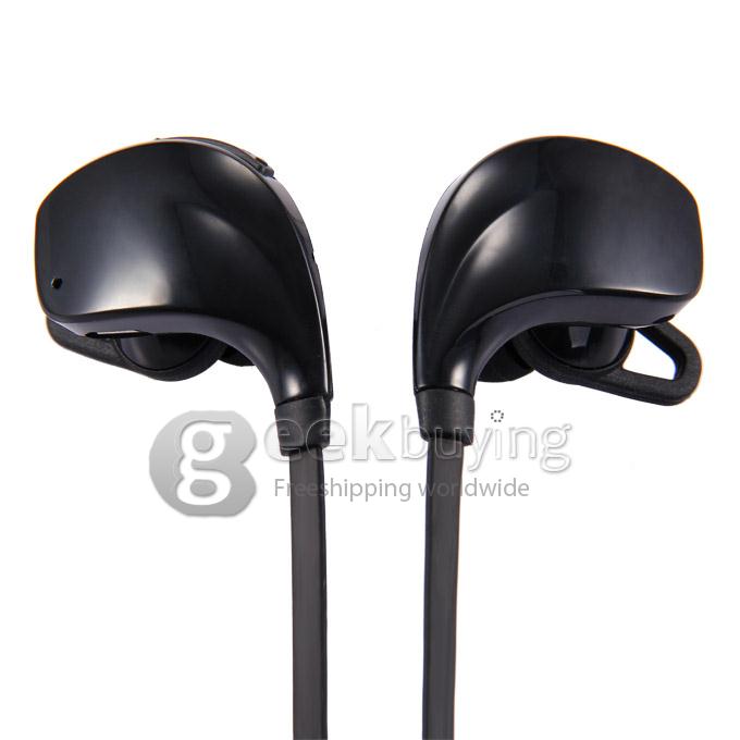 Connice Muses 1 Wireless Sporty Bluetooth 4.0 Headphone Earphone Music & Call Pair 2 Devices iOS Android iPhone6 Plus - Black
