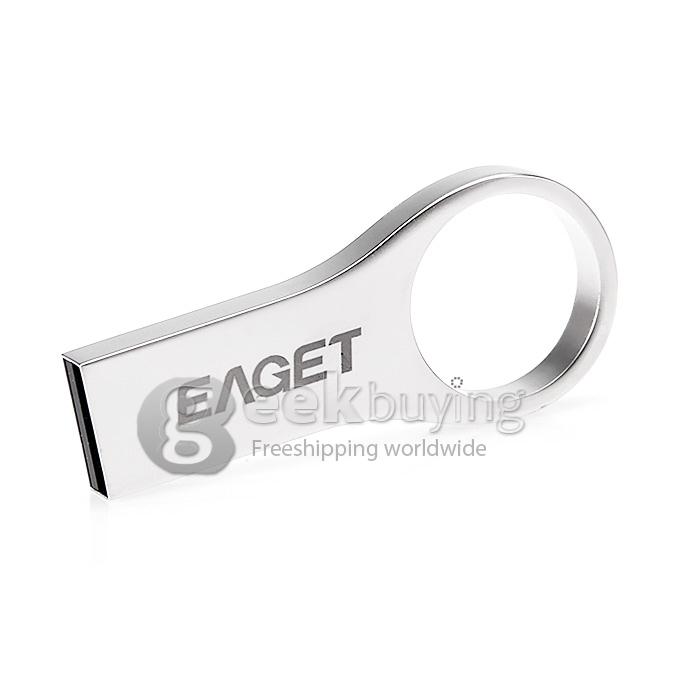 Eaget U9 16GB USB 2.0 High Speed USB Flash Drive U Disk USB Memory Stick USB Pen Drive - Silver